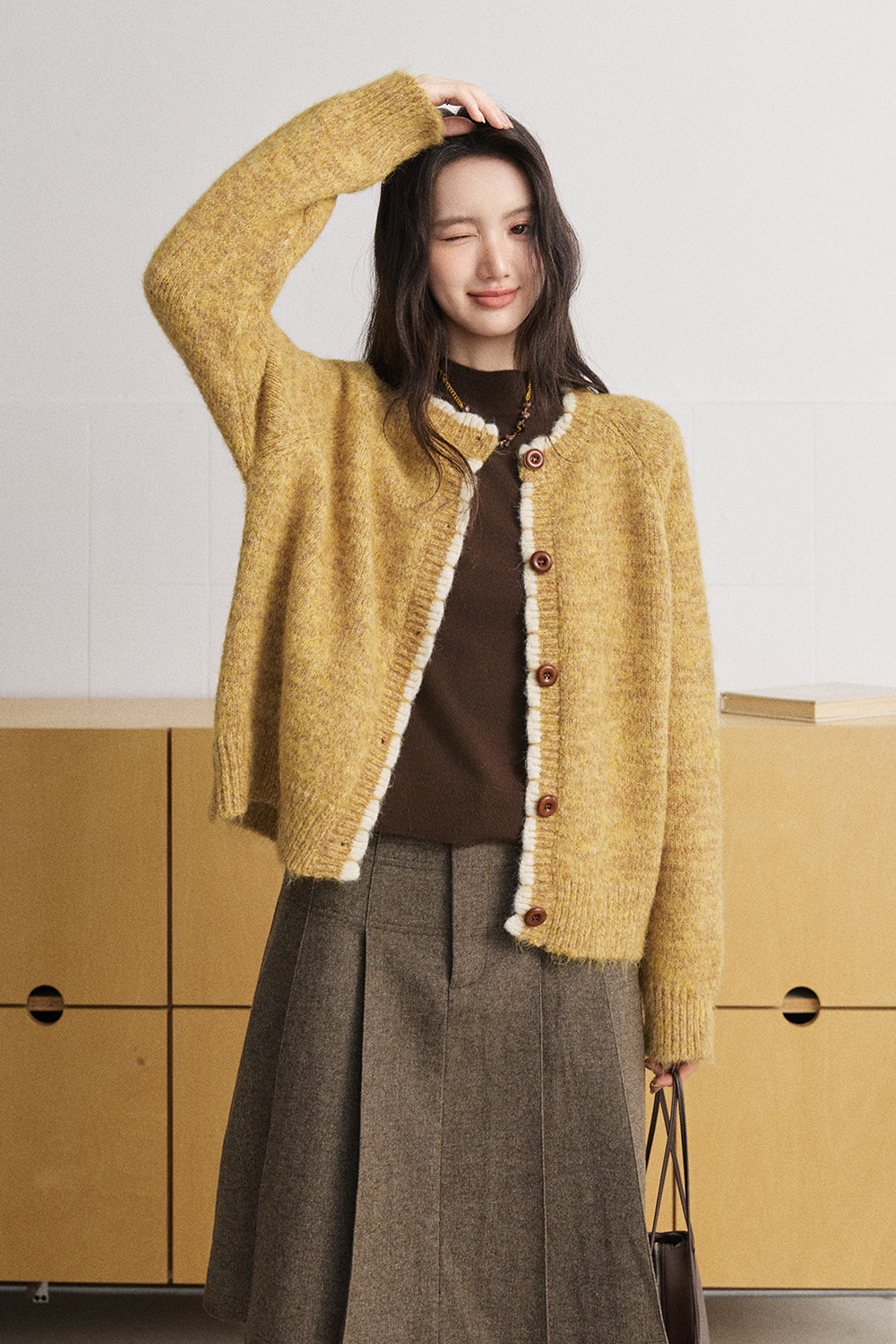 Knit Shirt for Women MISHOW