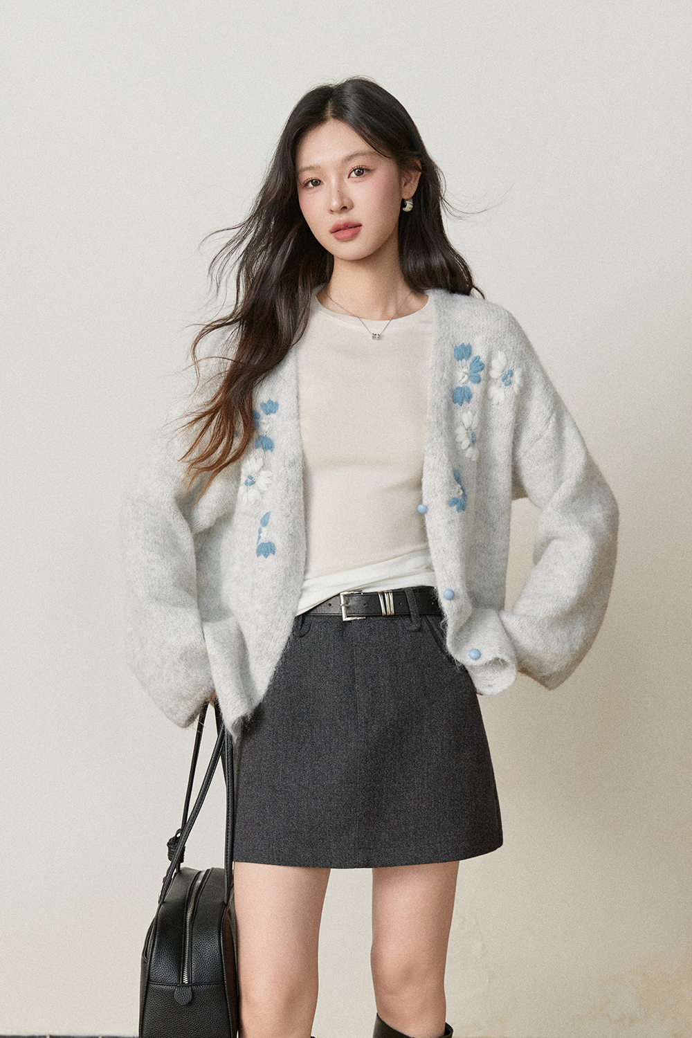 Knit Cardigan for Women MISHOW