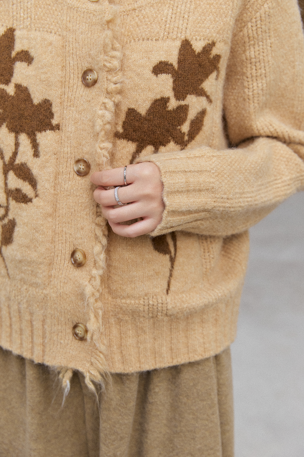 Knit Cardigan for Women MISHOW