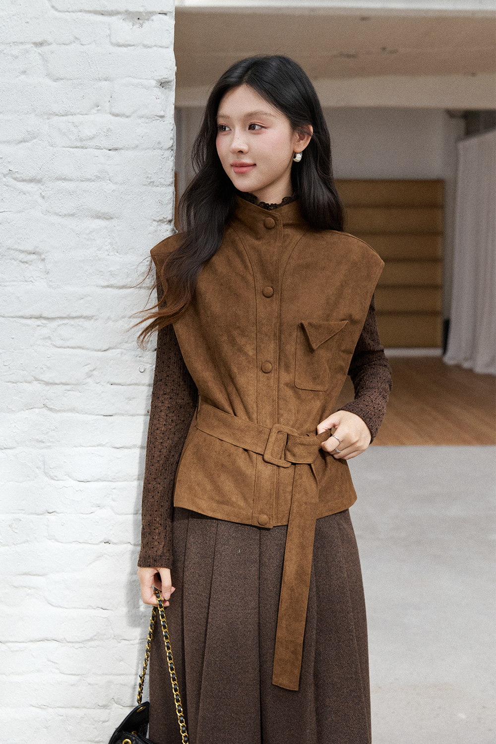 Vest+Belt for Women MISHOW