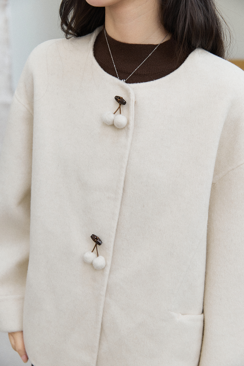 Woolen Coat for Women MISHOW