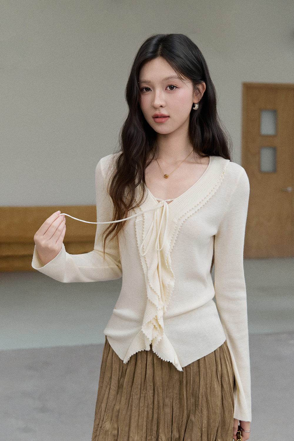 Knit Shirt for Women MISHOW
