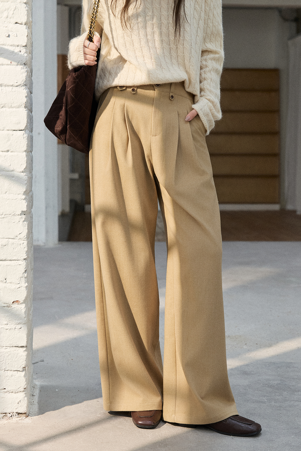 Wide-leg Pants for Women MISHOW
