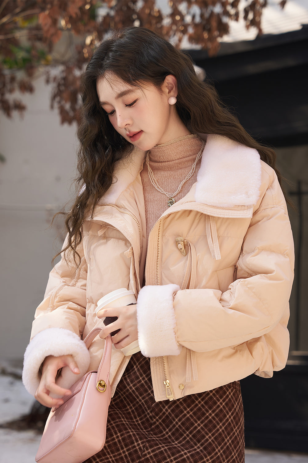 Áo khoác phao mùa đông cho nữ