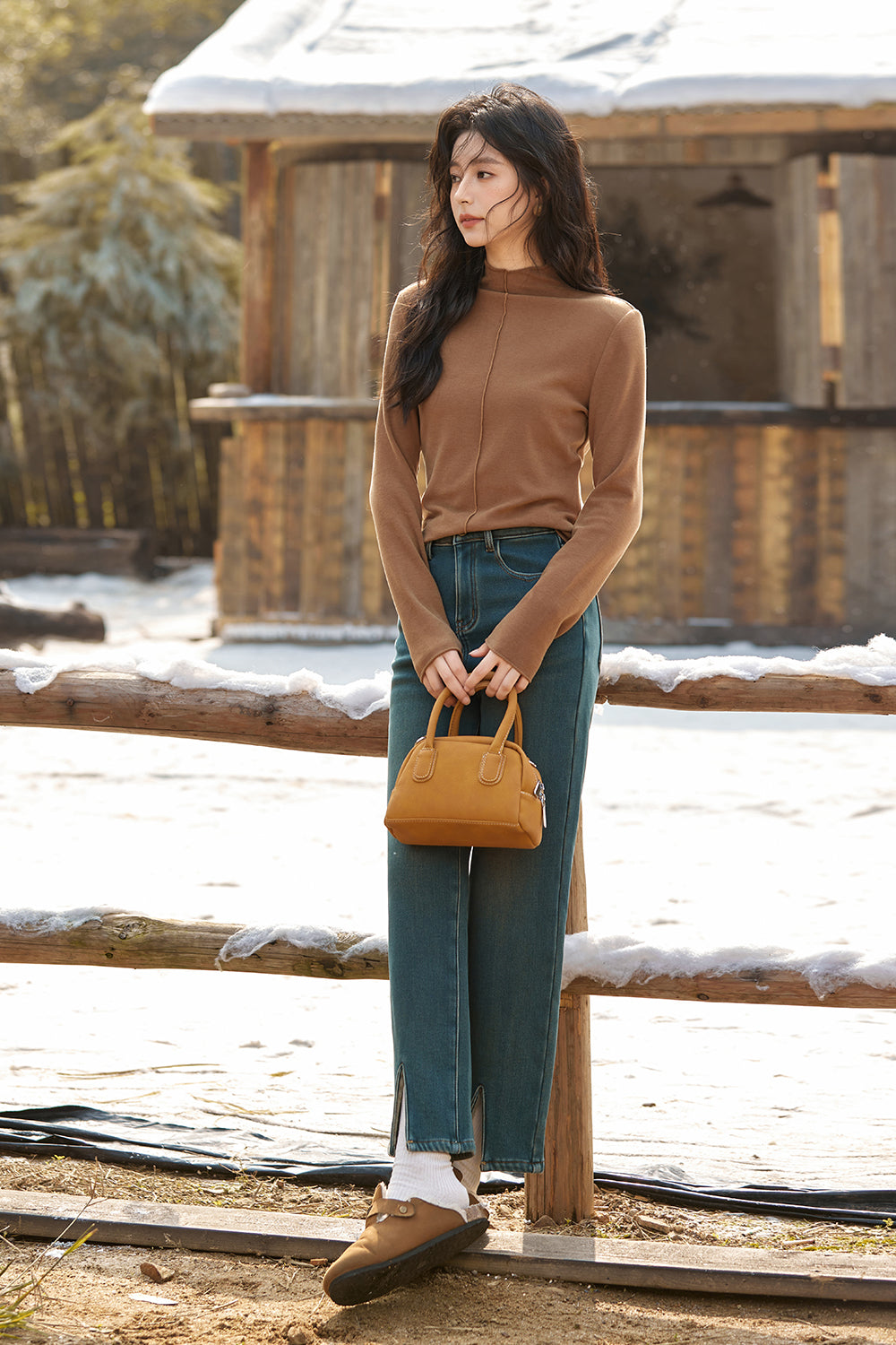 เสื้อถัก bottoming สำหรับผู้หญิง