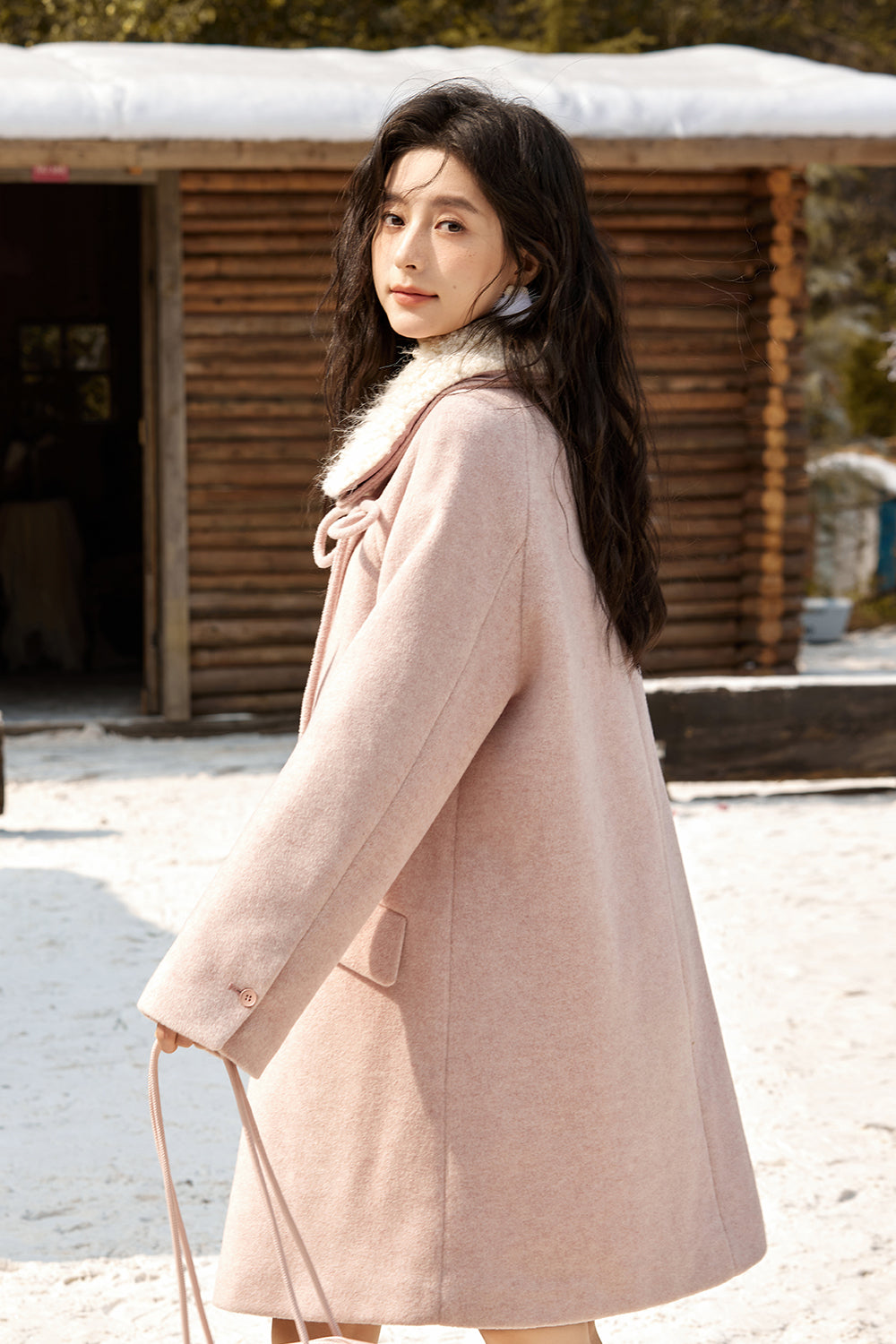 여성용 울 코트