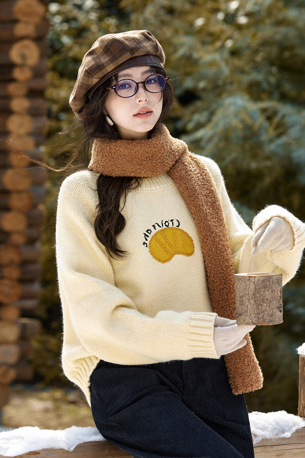 女性のためのニットシャツ
