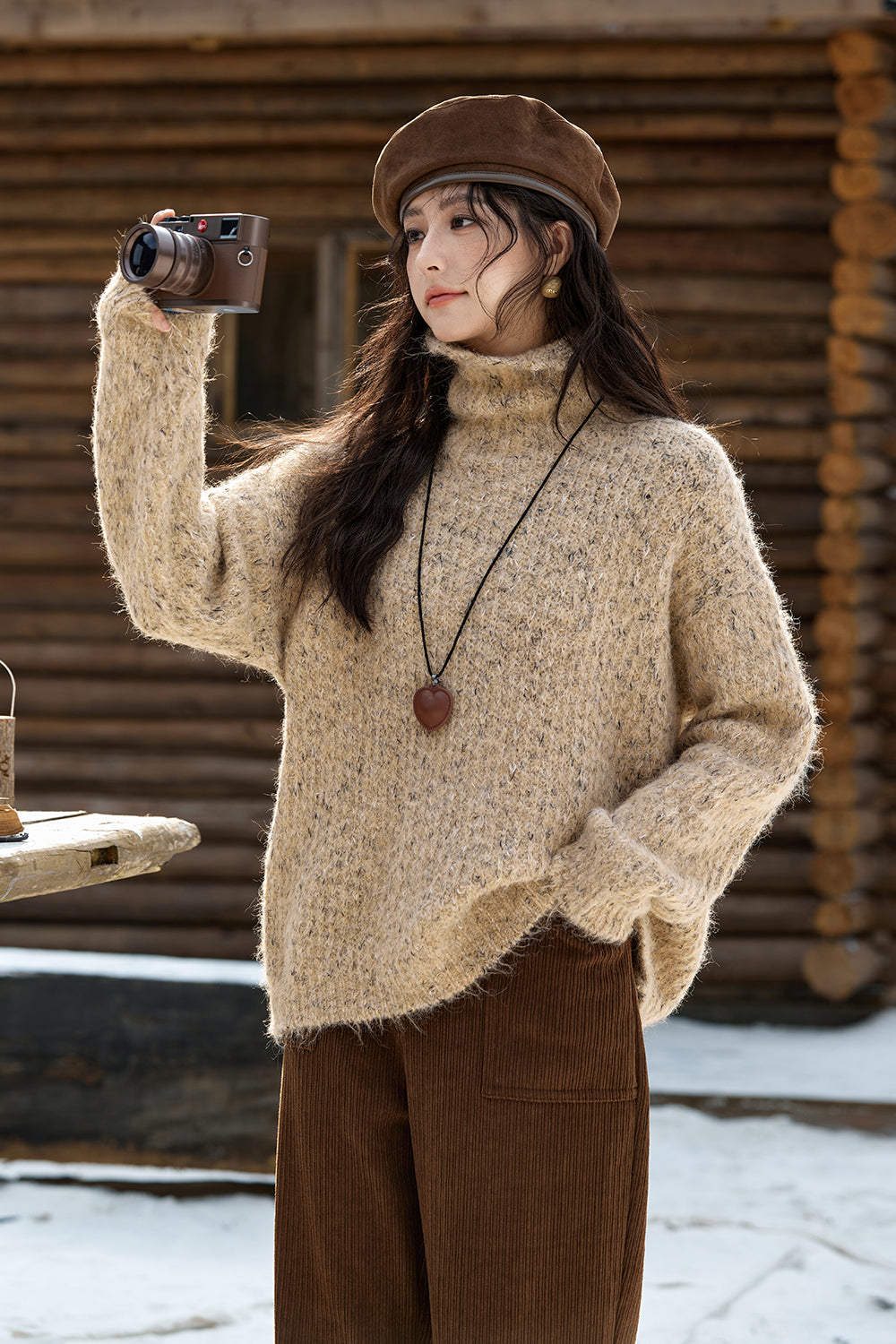 女性のためのニットシャツ