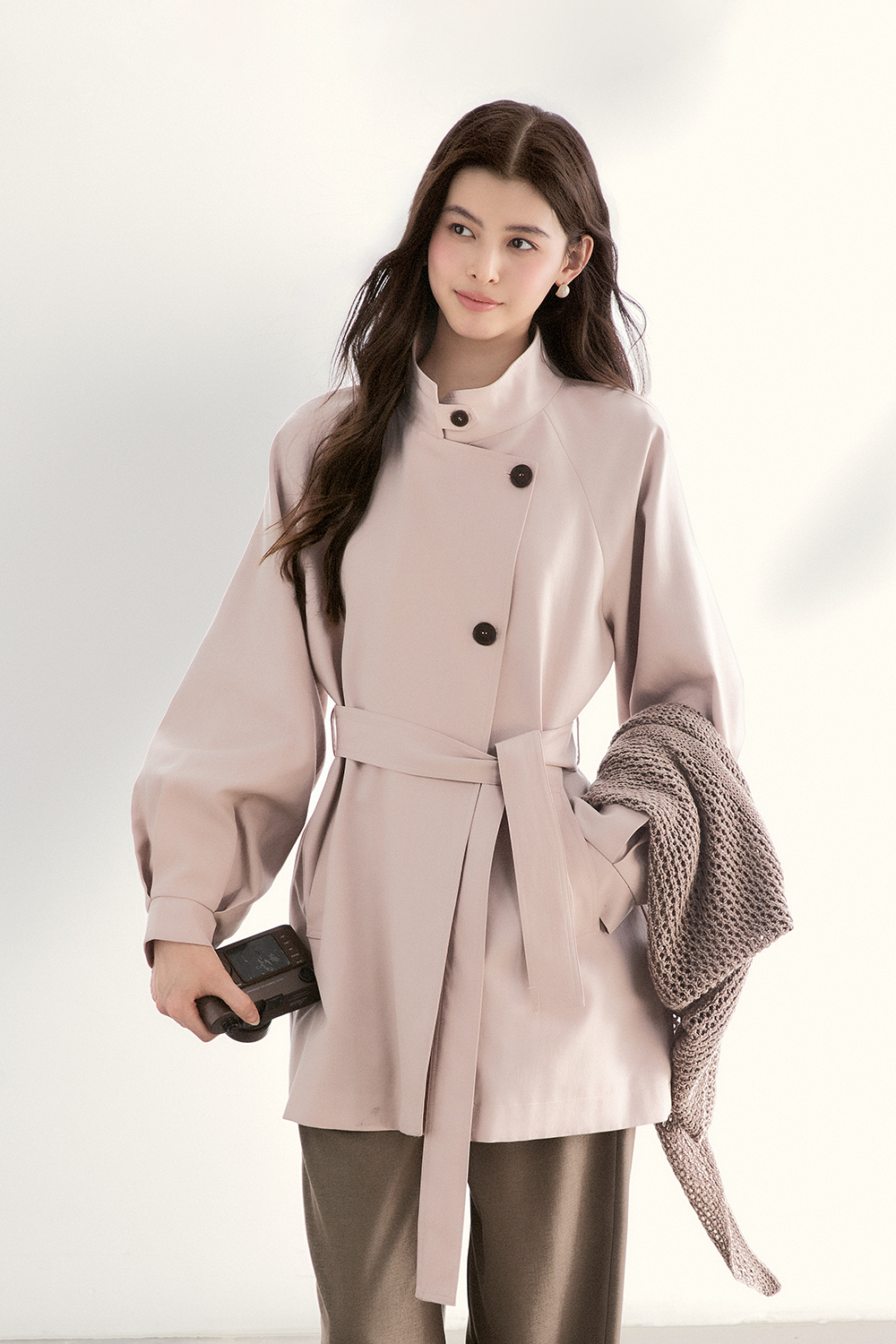Trench Coat+Shawl Sold Separately