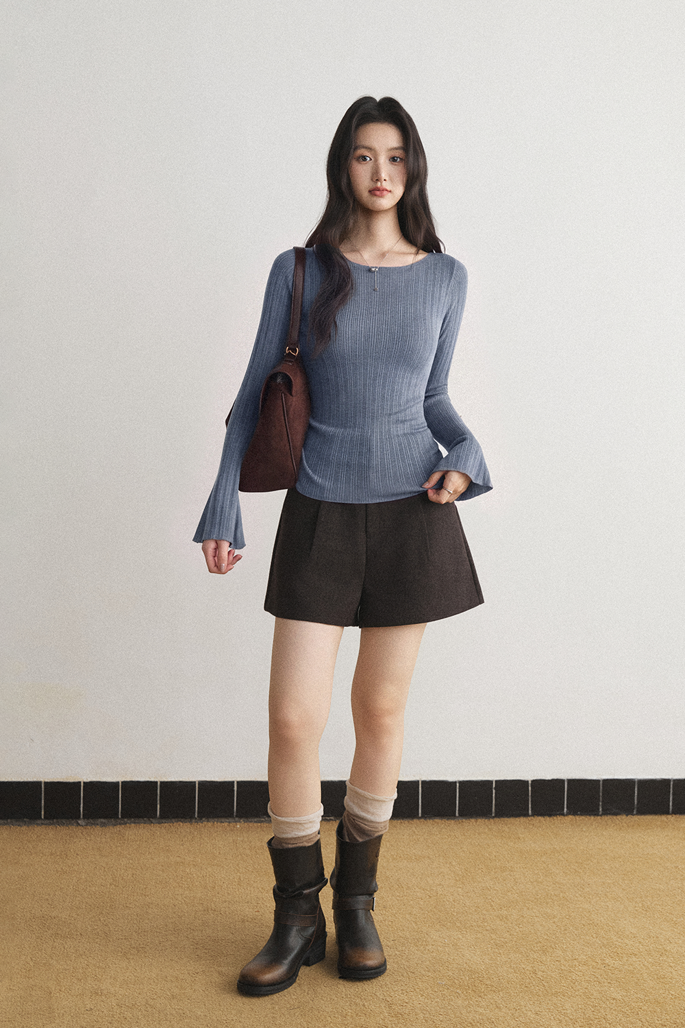 Knit Shirt for Women MISHOW