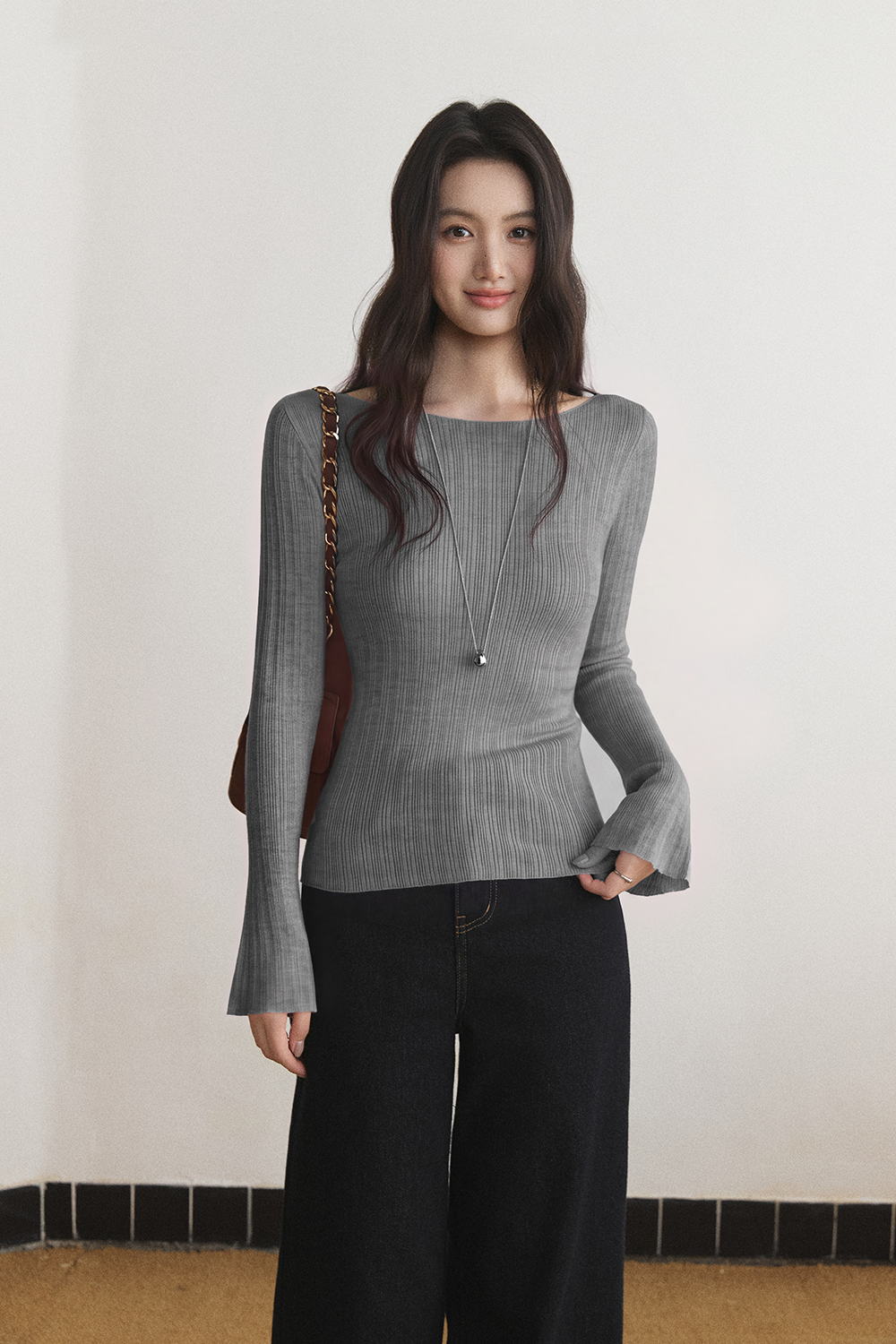 Knit Shirt for Women MISHOW