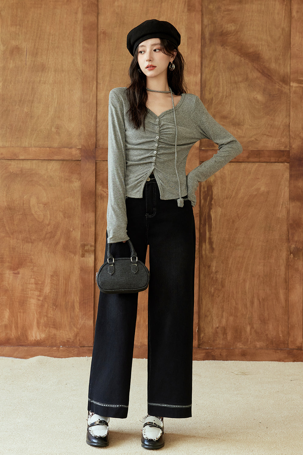 เสื้อยืดแขนยาวสำหรับผู้หญิง