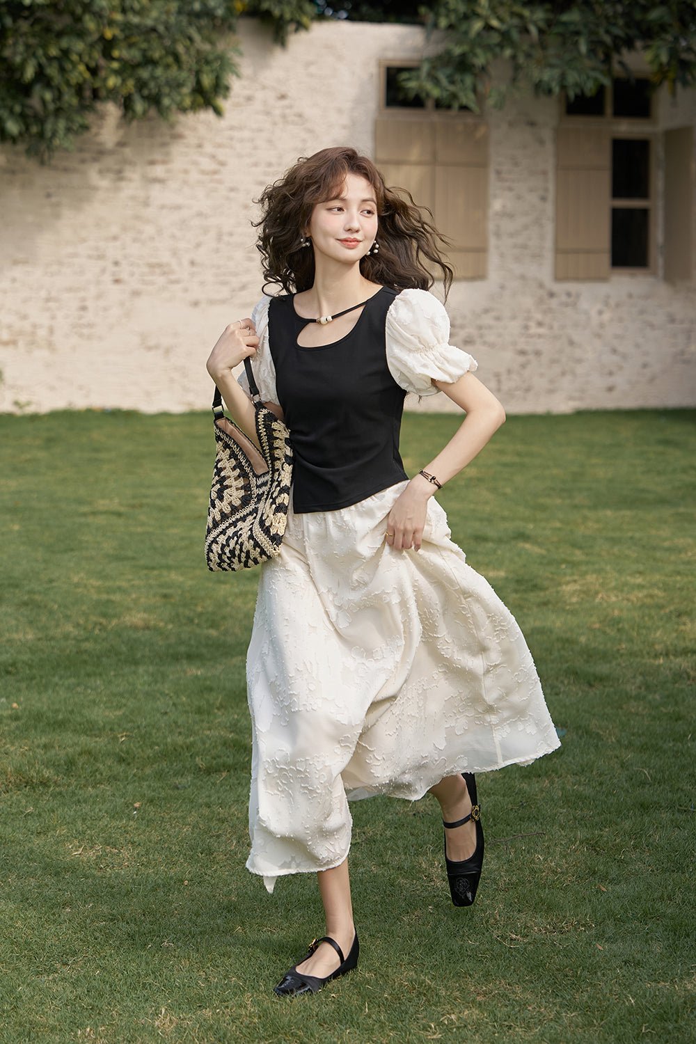 Set Blus dan Rok Dijual Terpisah