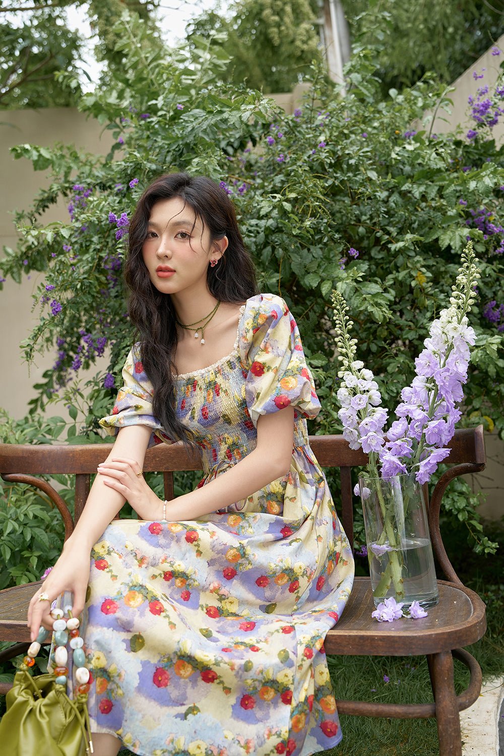 Váy Maxi Hoa Cho Nữ