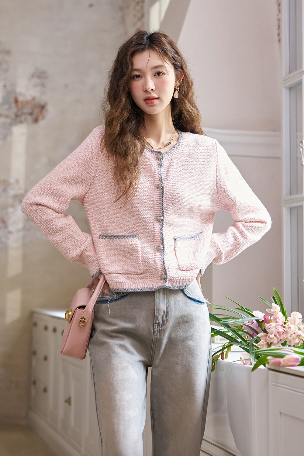 Áo Sơ Mi Nữ Dệt Kim