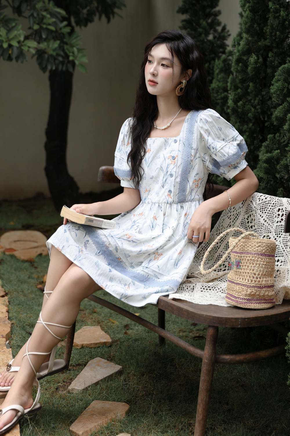 Women's Blue Mini Dress