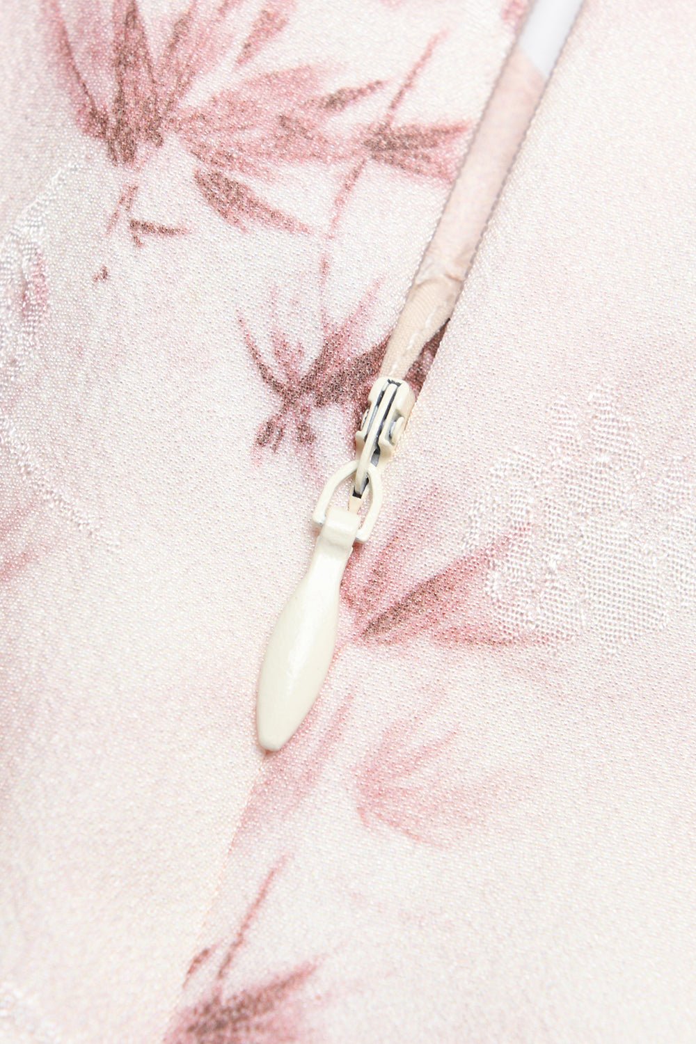 Gaun Midi Merah Muda untuk Wanita