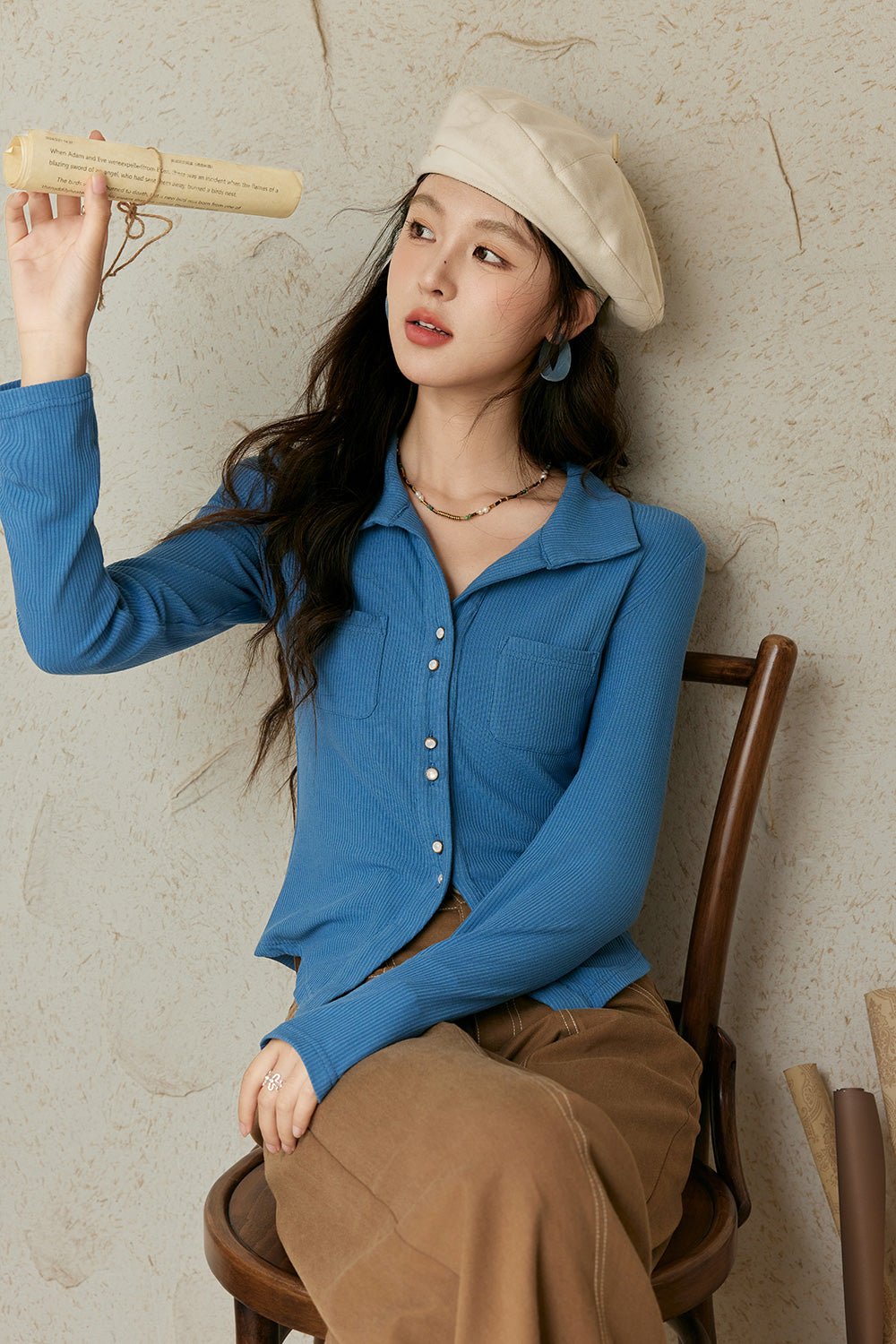 เสื้อยืดแขนยาวสำหรับผู้หญิง