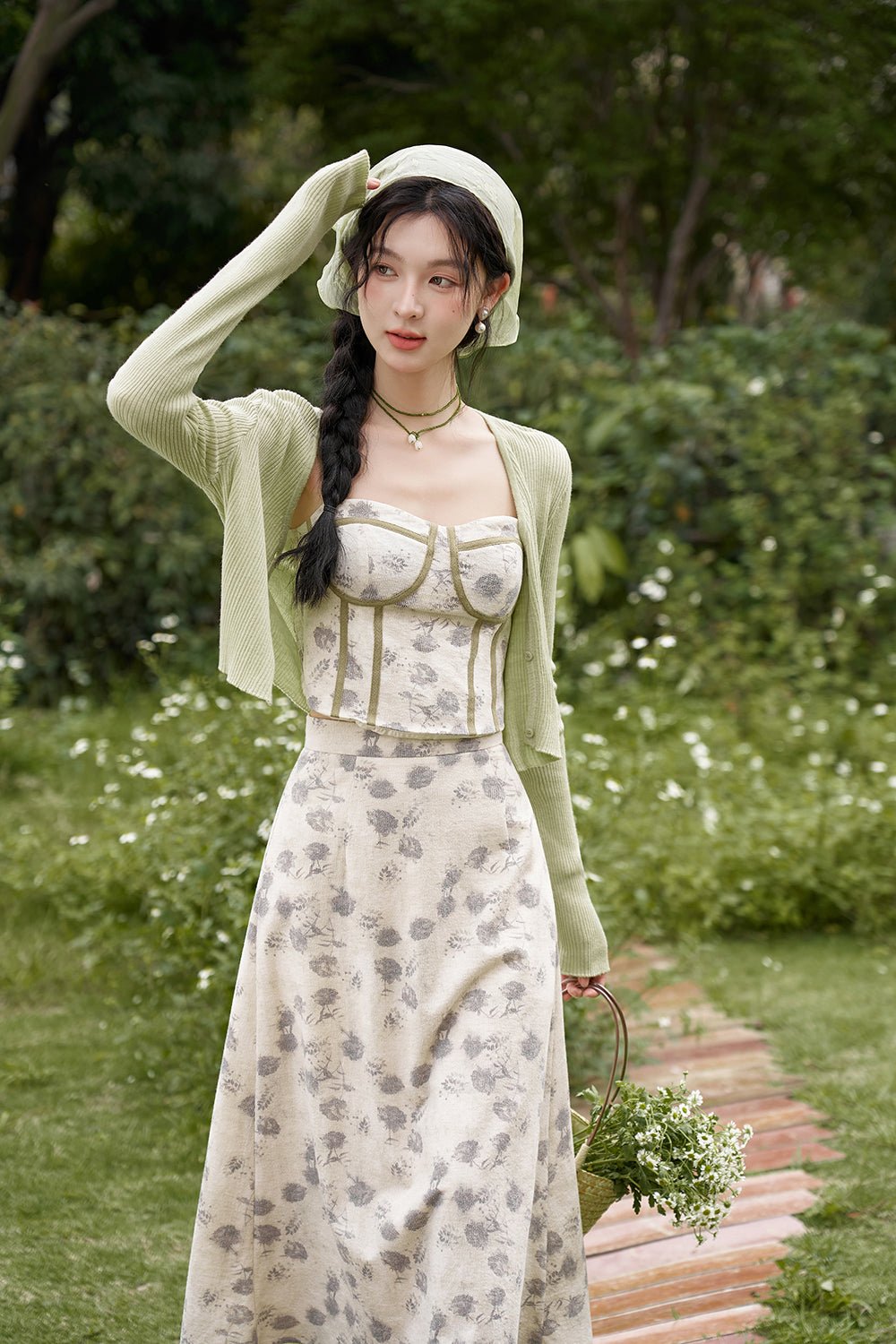 Set Atasan dan Rok Tali Spageti Dijual Terpisah