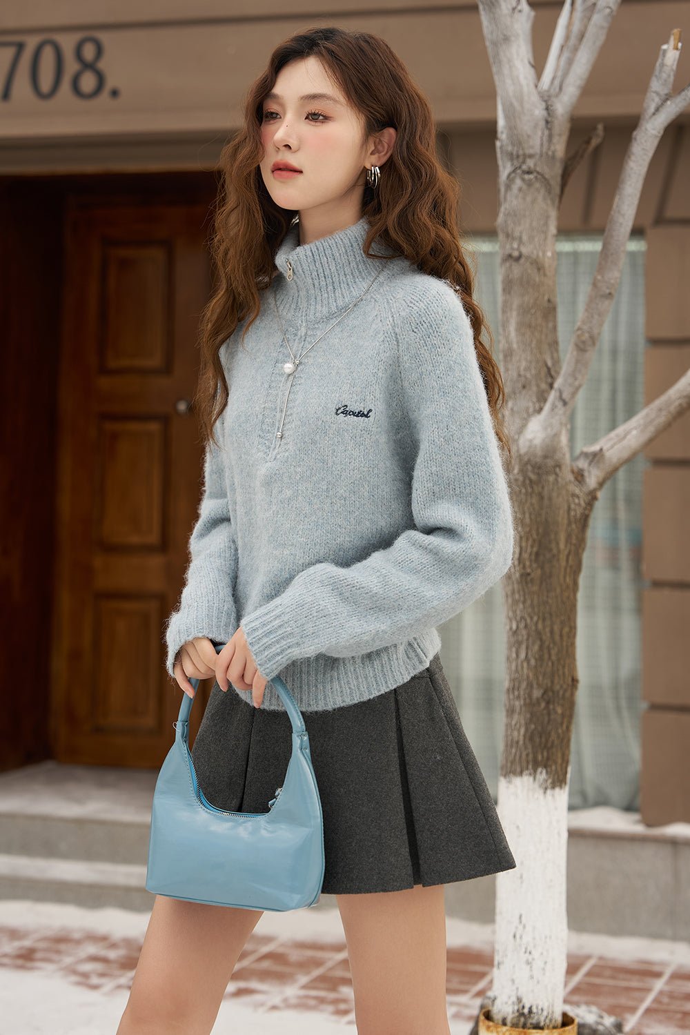 여성용 겨울 스웨터