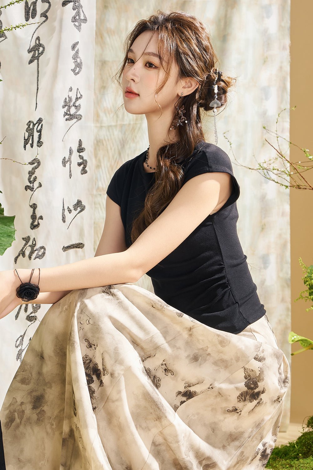女性用スリムTシャツ
