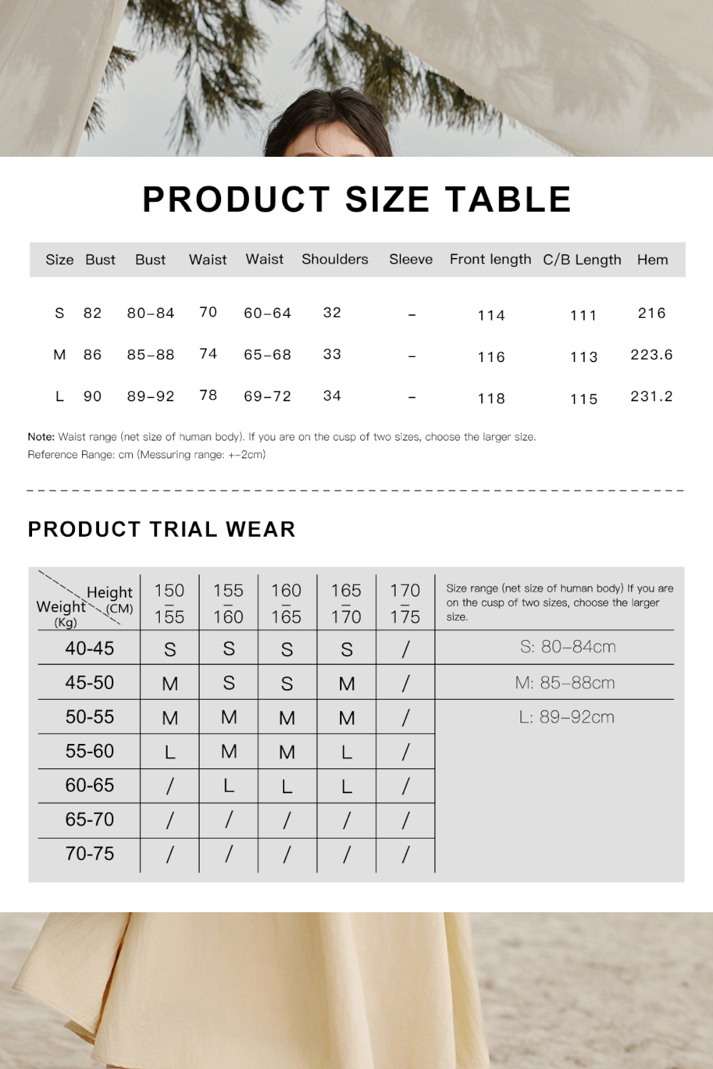 Gaun Tanpa Lengan Model A untuk Wanita