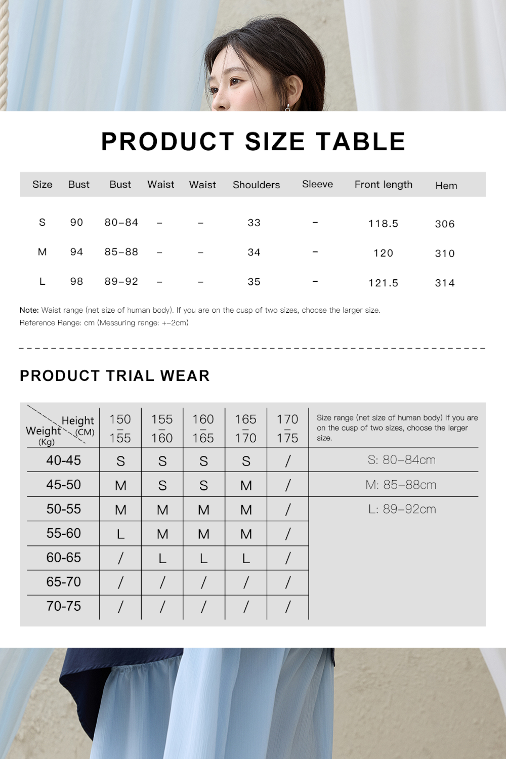 Gaun Suspender untuk Wanita