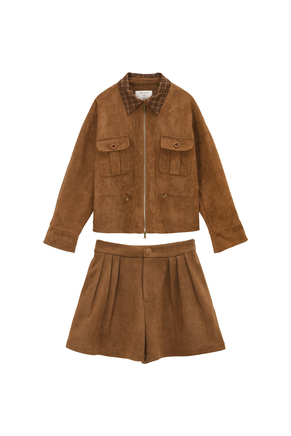 Coat and Shorts Set