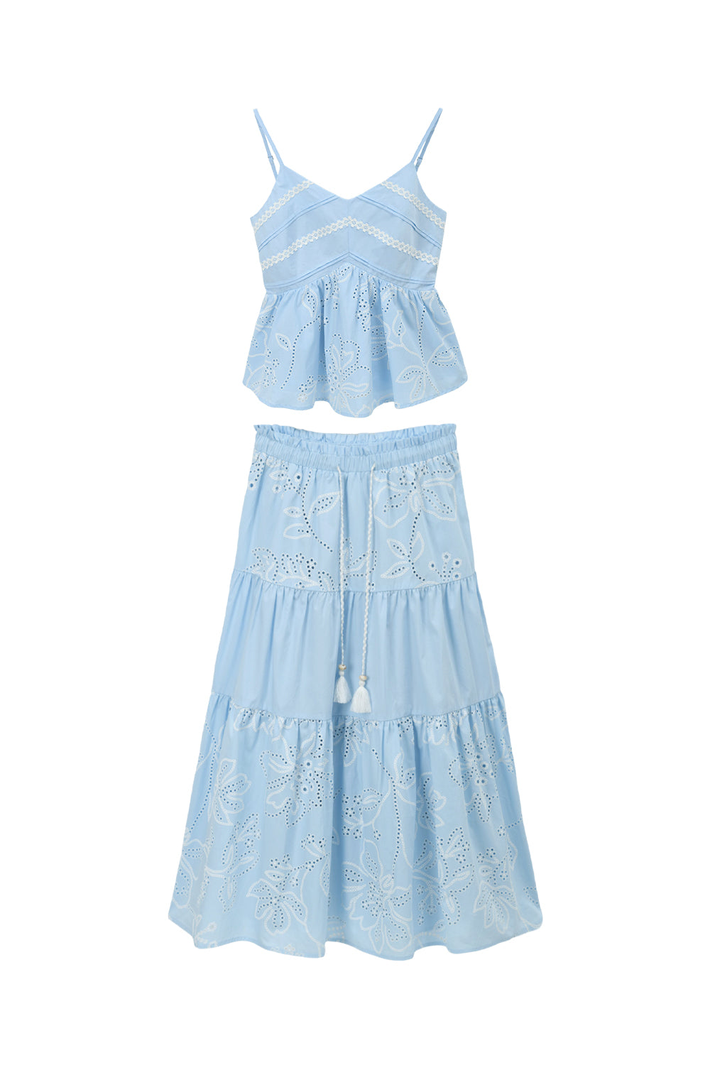 Blouse and Skirt Set