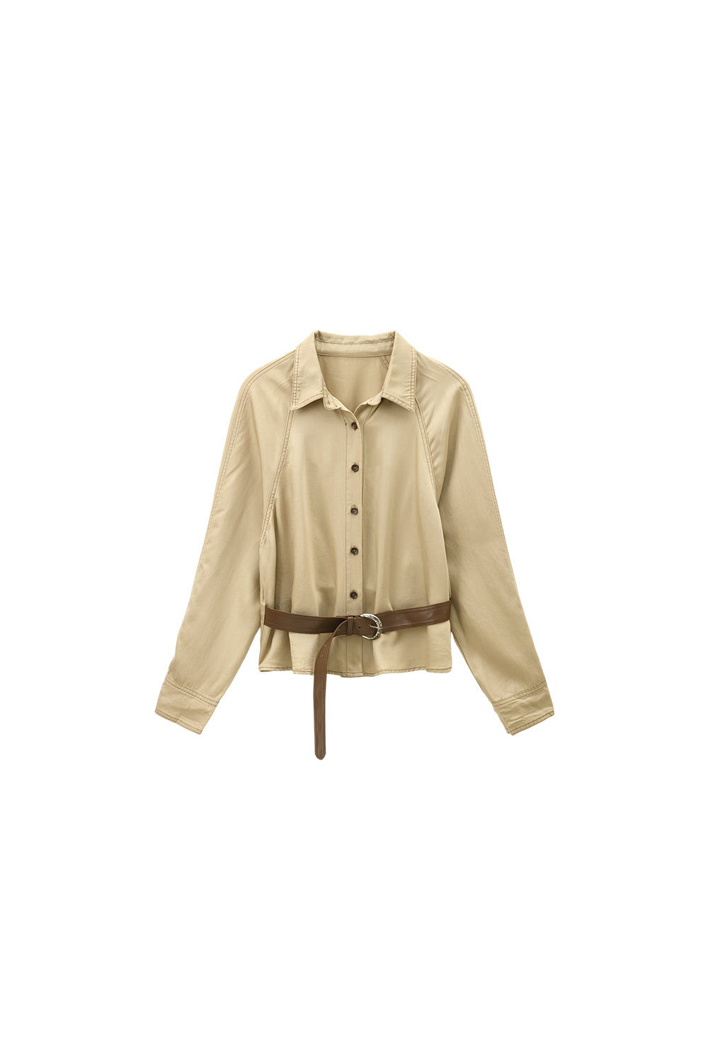 Shirts+Belt for Women MISHOW