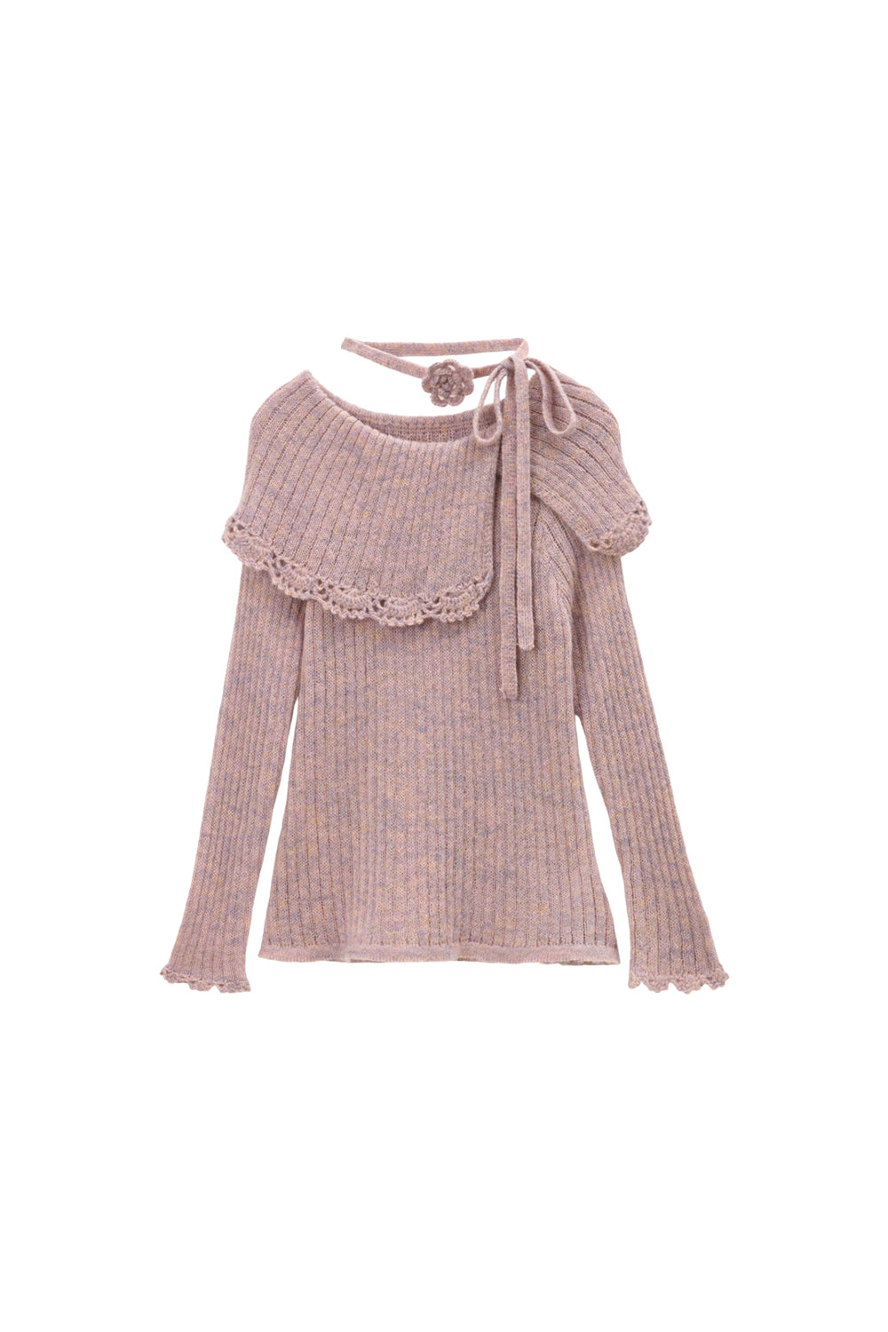 Knit Shirt+ Tie for Women