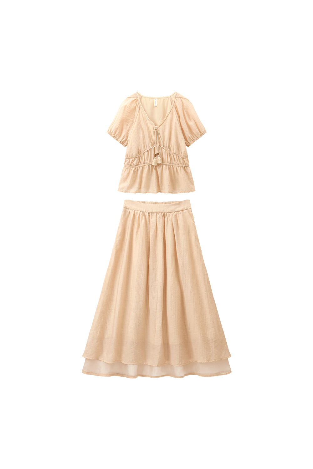 Blouse and Skirt Set