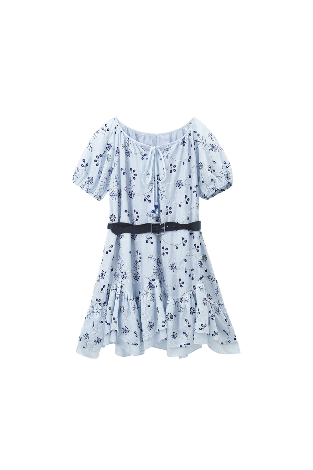 Midi Dress+Belt for Women