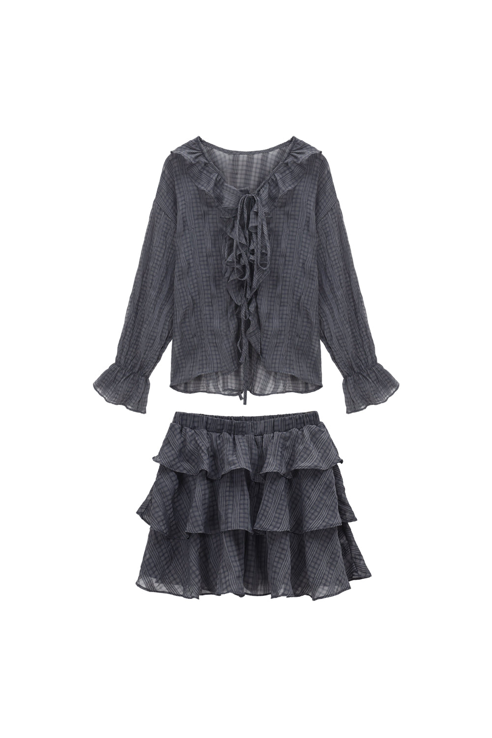 Top and Skirt Set