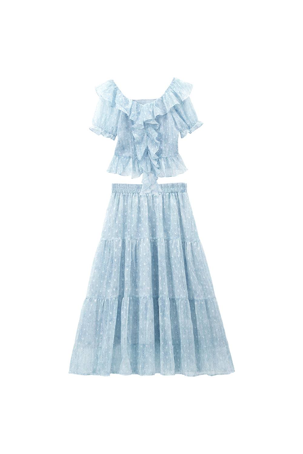 Blouse and Skirt Set