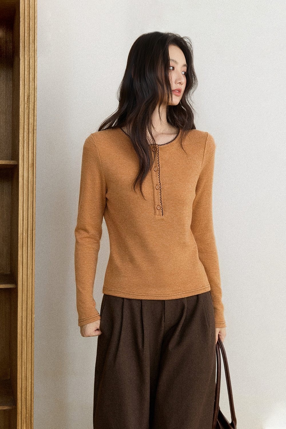 Long Sleeve T-shirt for Women MISHOW