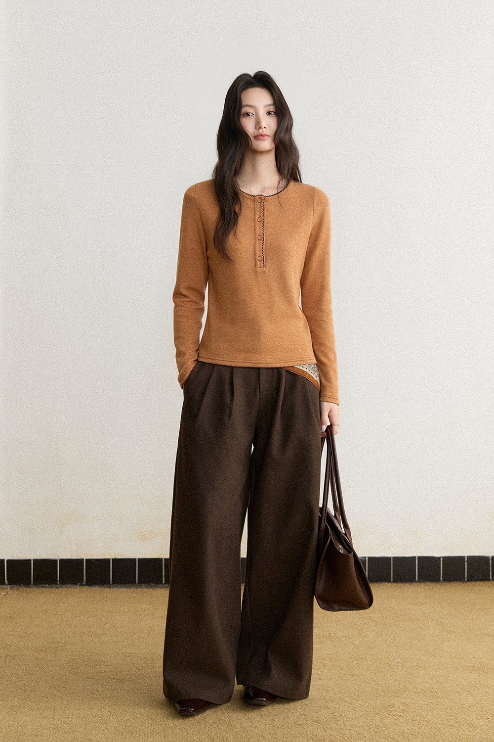 Long Sleeve T-shirt for Women MISHOW