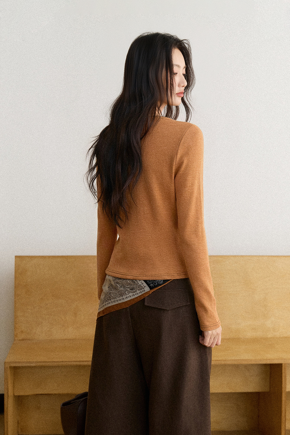 Long Sleeve T-shirt for Women MISHOW