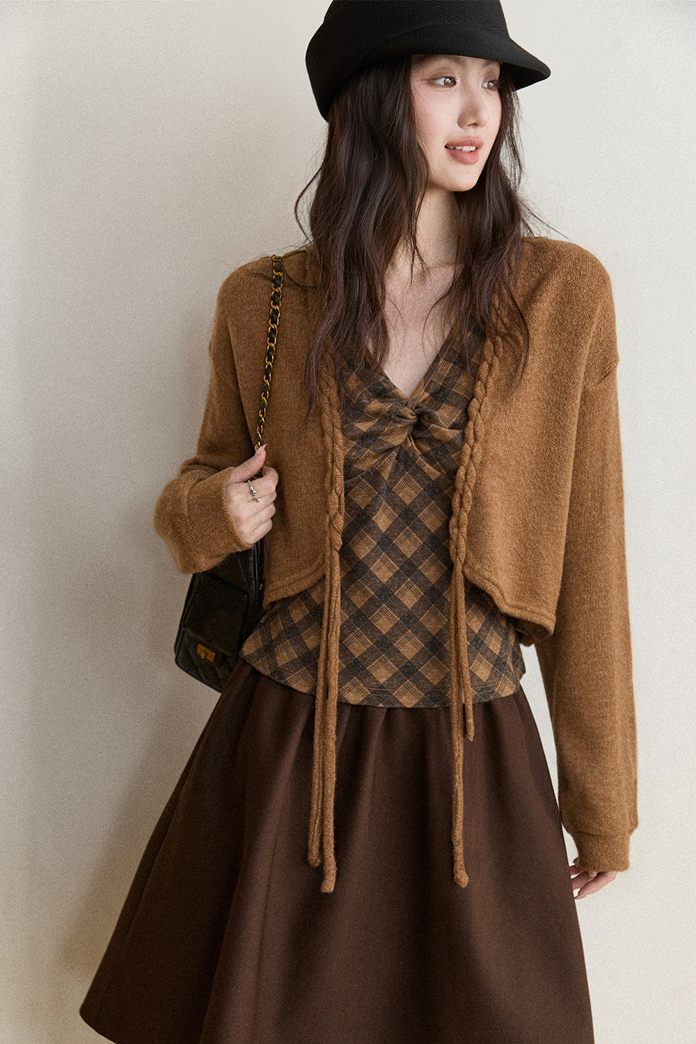 Knit Shirt Set for Women MISHOW