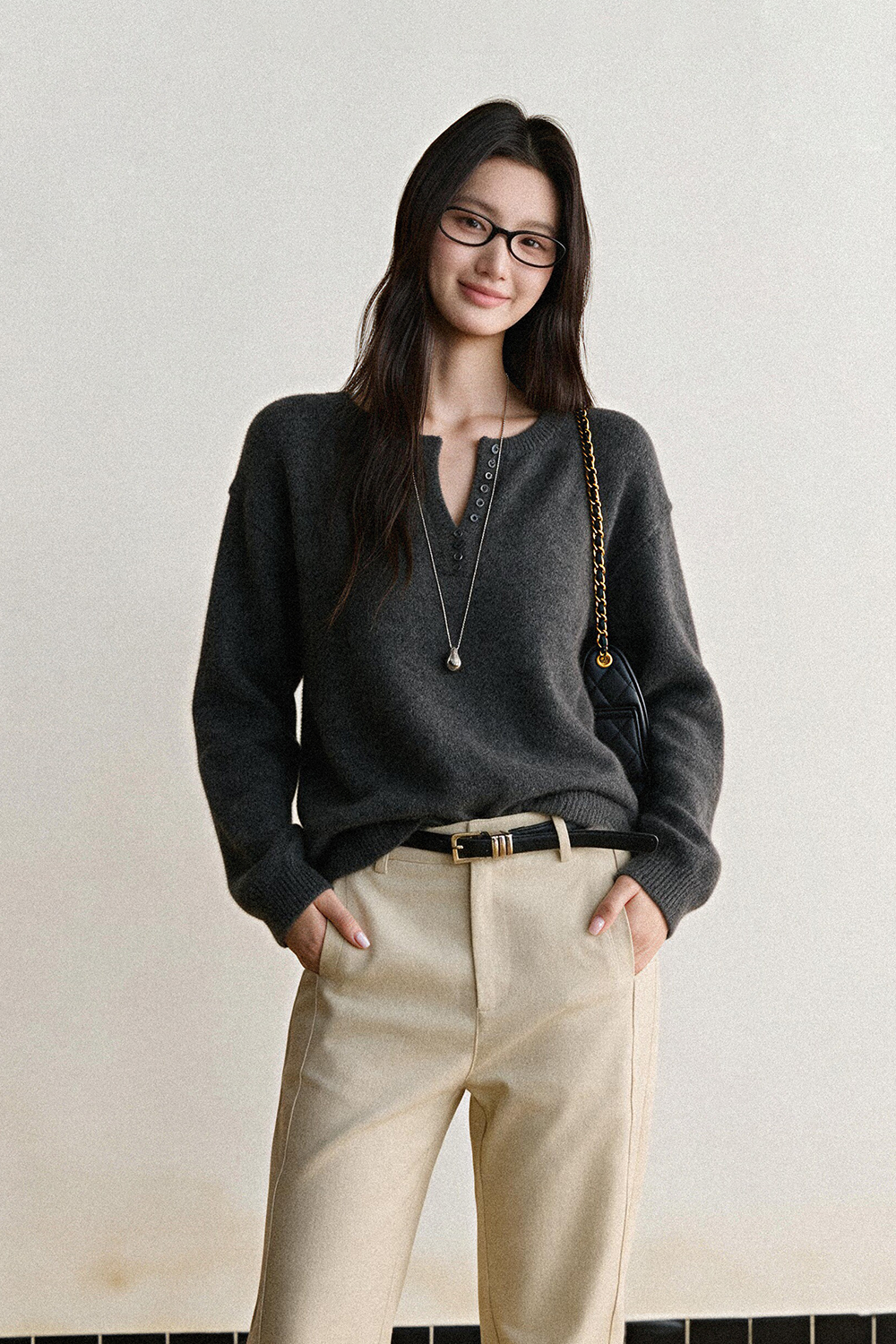 Knit Shirt for Women MISHOW