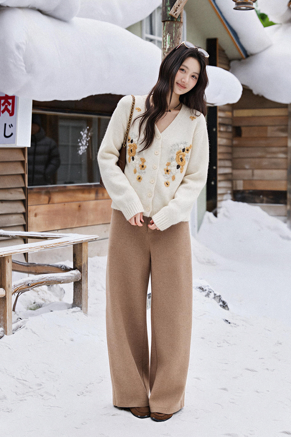 Knit Cardigan for Women MISHOW