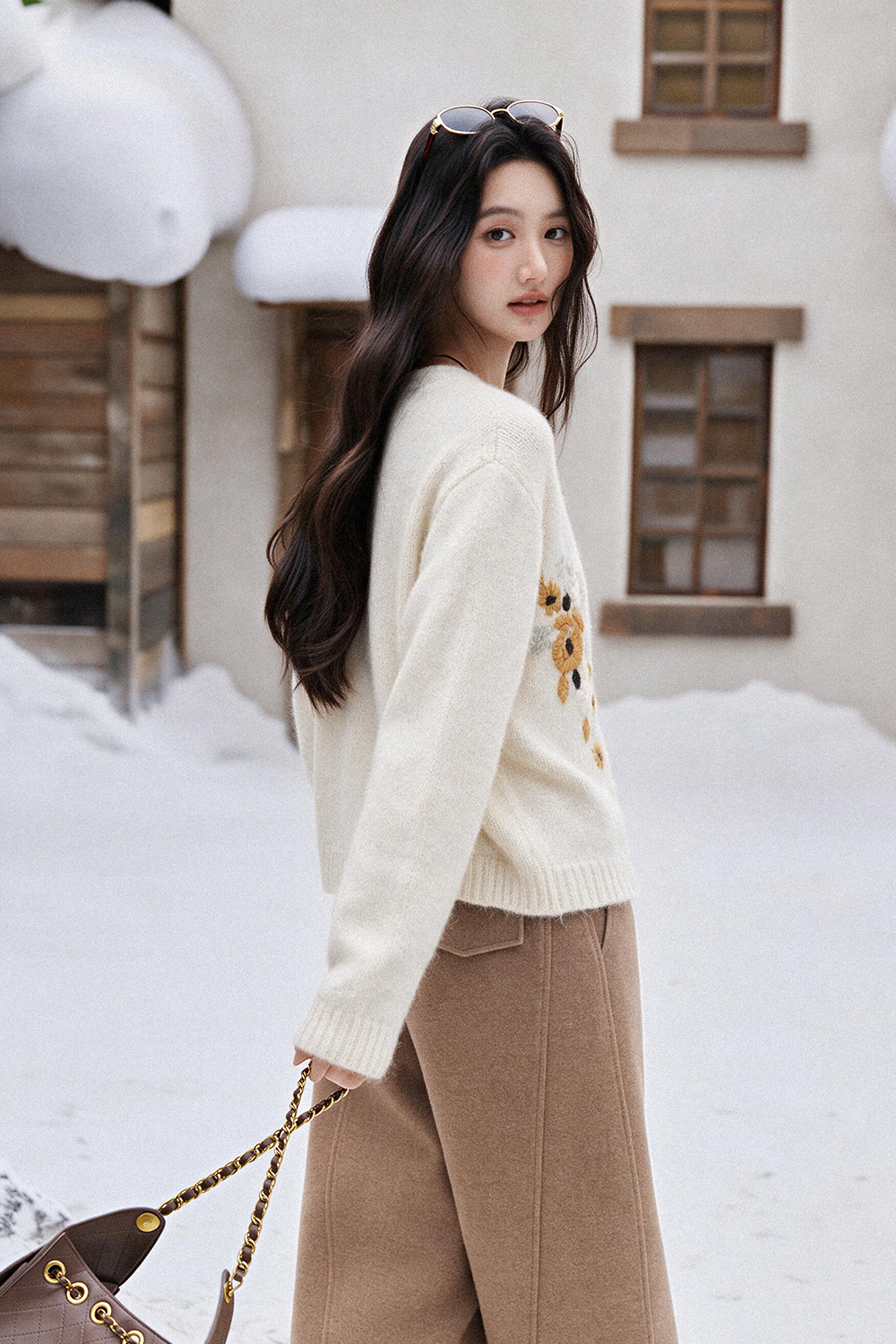 Knit Cardigan for Women MISHOW