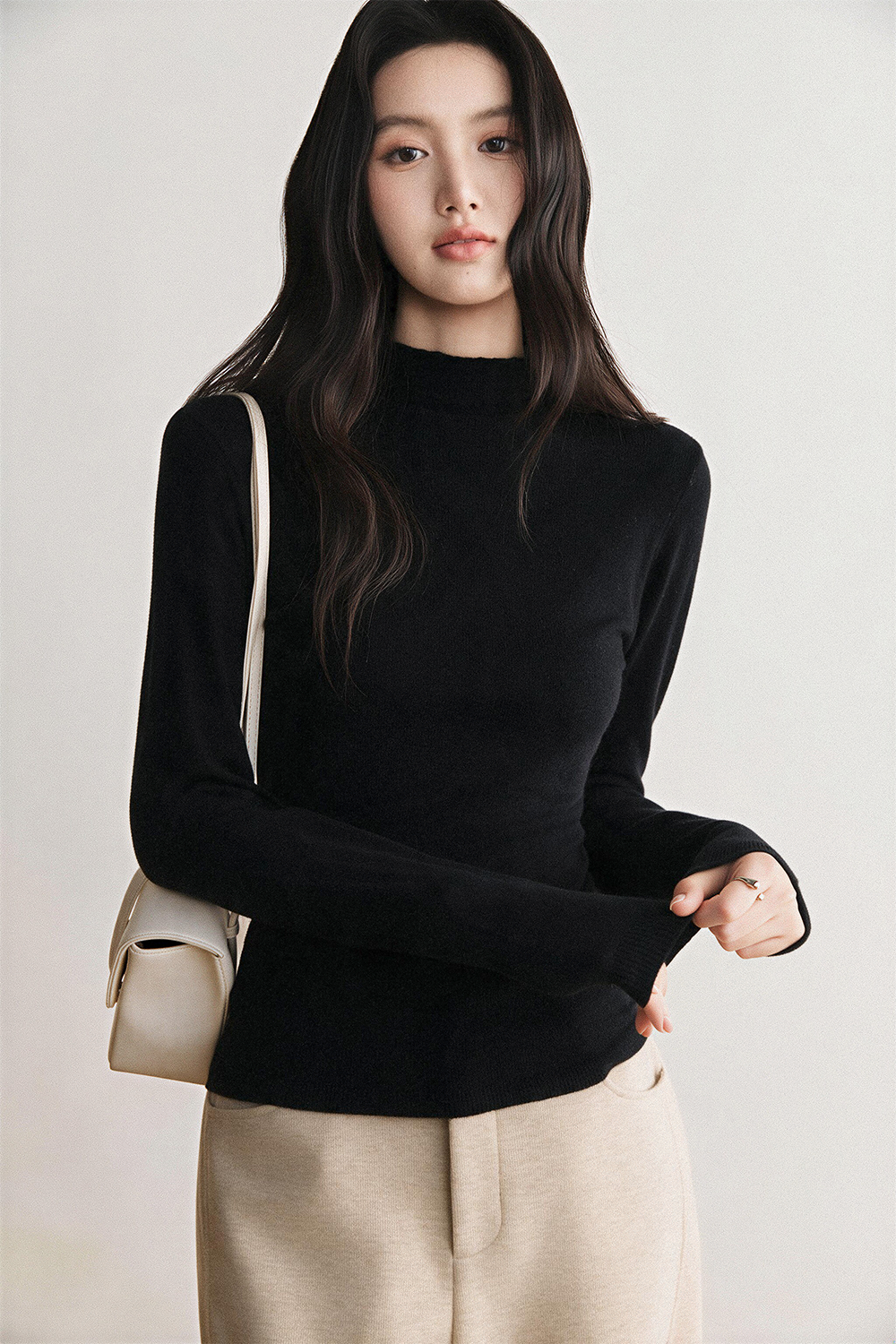 Knit Shirt for Women MISHOW