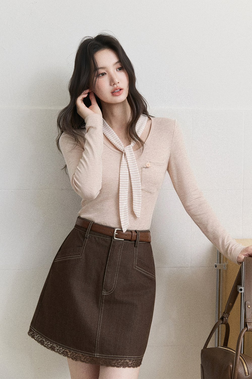 Knit Shirt for Women MISHOW
