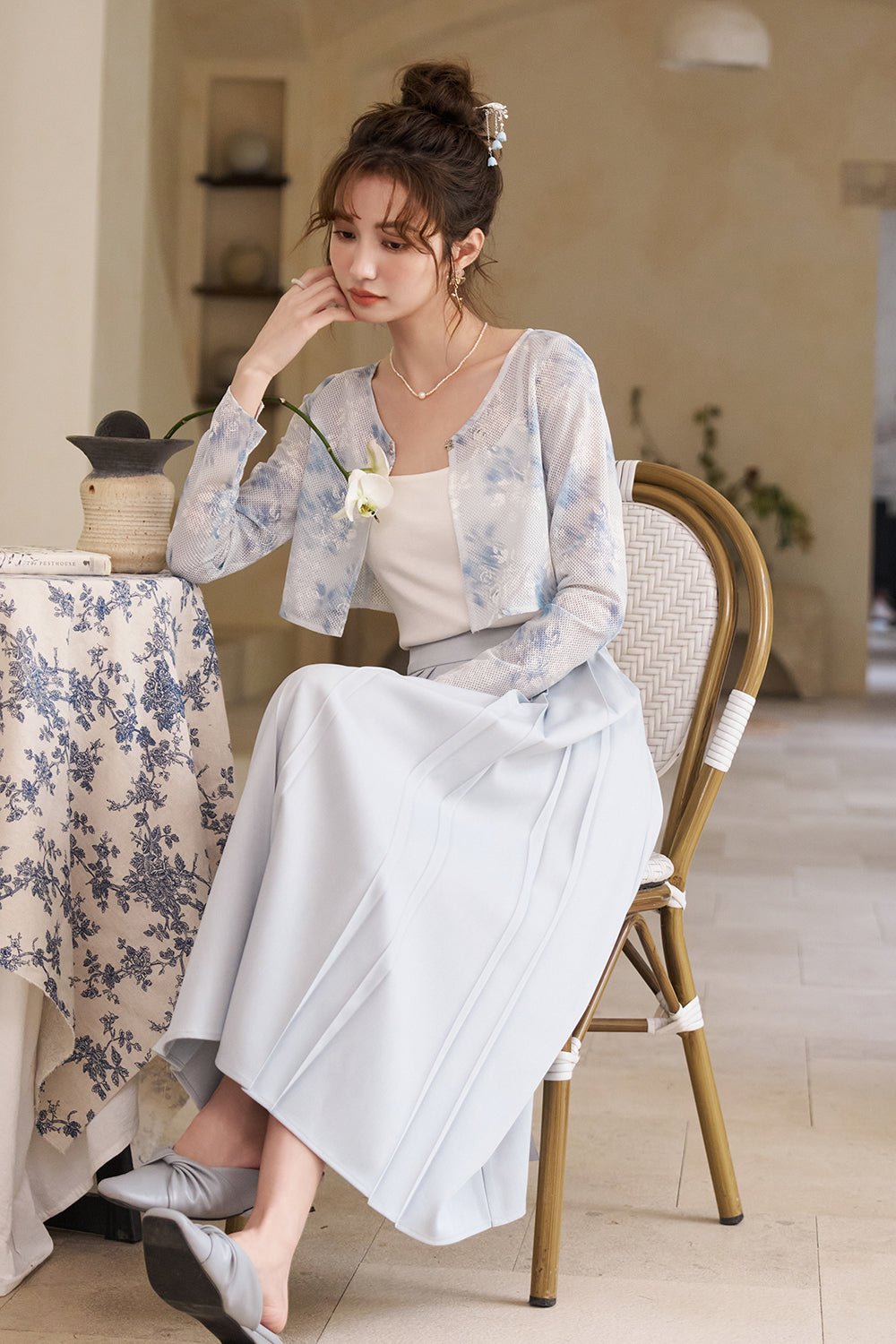 Set Kardigan dan Rok Dijual Terpisah