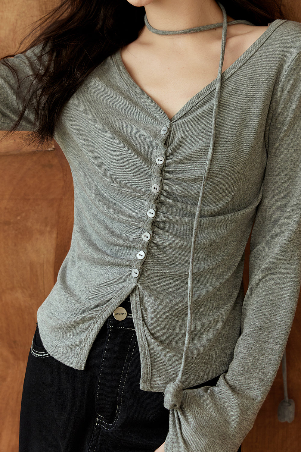 เสื้อยืดแขนยาวสำหรับผู้หญิง