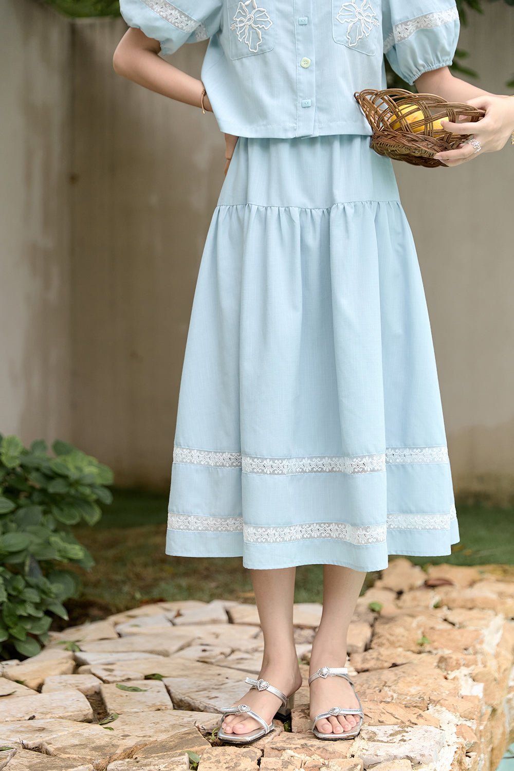 Set Blus dan Rok Dijual Terpisah