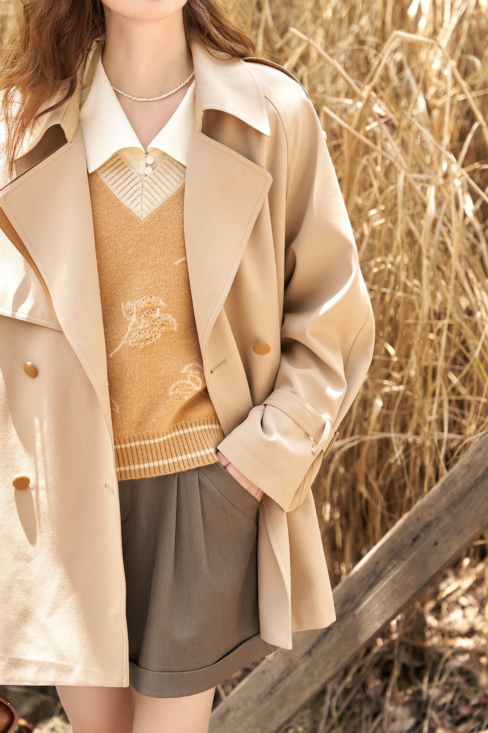 Áo khoác Trench dành cho nữ