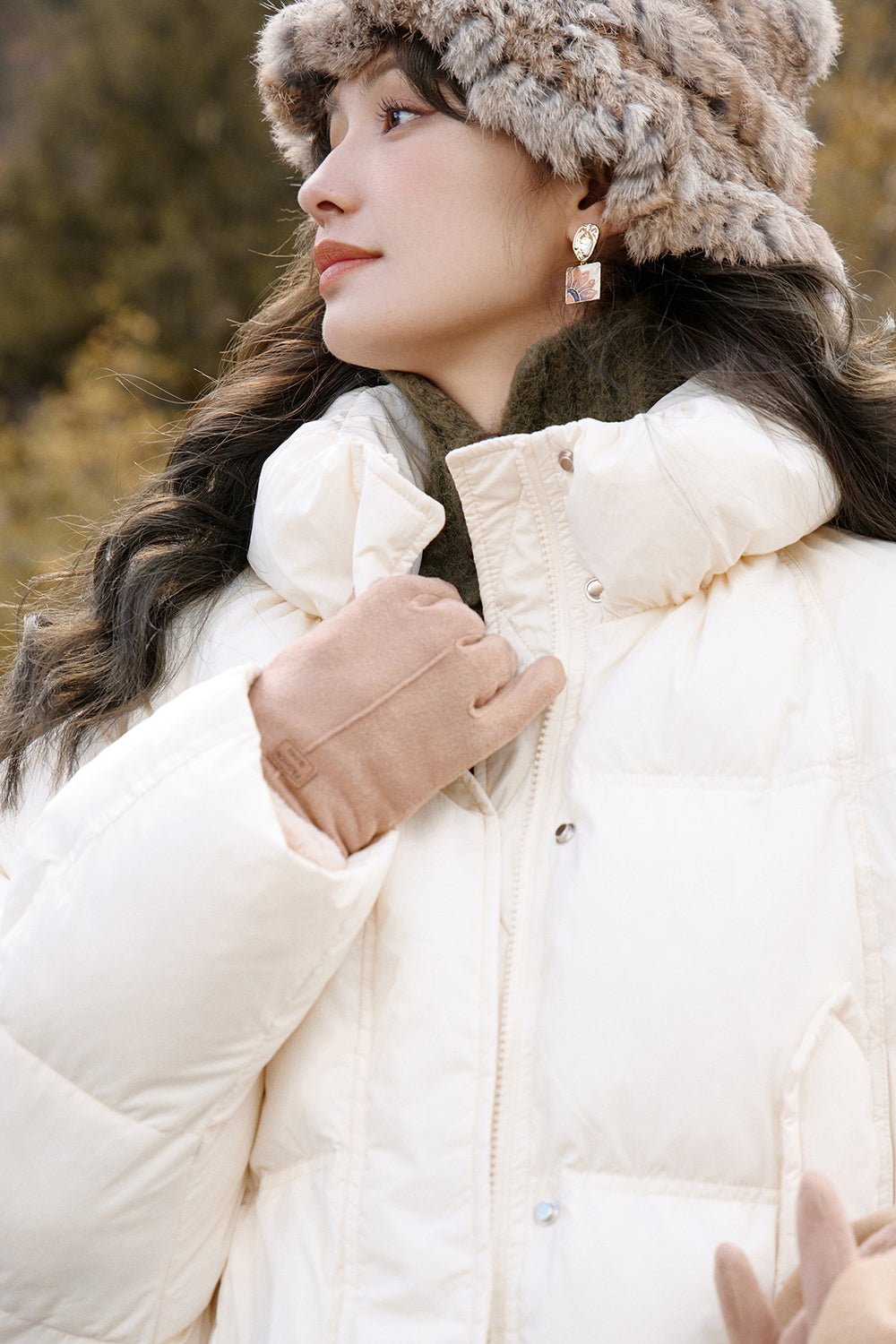 เสื้อแจ็คเก็ตกันหนาวสำหรับผู้หญิง