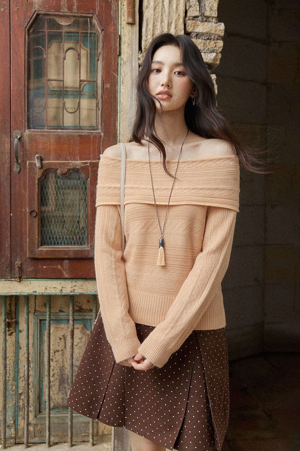 Knit Shirt for Women MISHOW